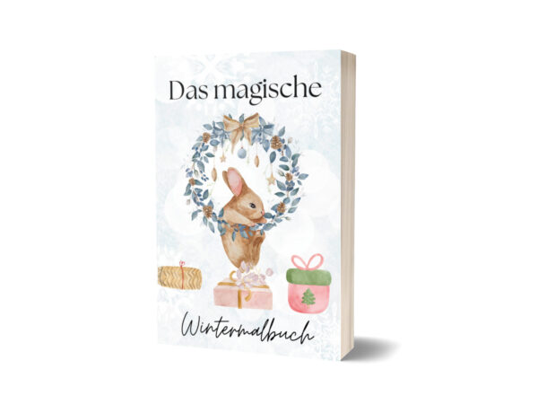 Das magische Wintermalbuch